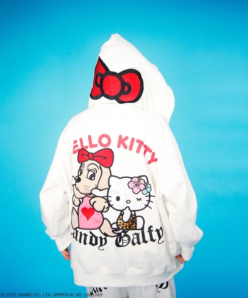 GALFY(ガルフィー)の「GALFY-仲子パーカー(パーカー・レディース・グレー/ブラック/ホワイト・XL/L)」の5枚目の写真