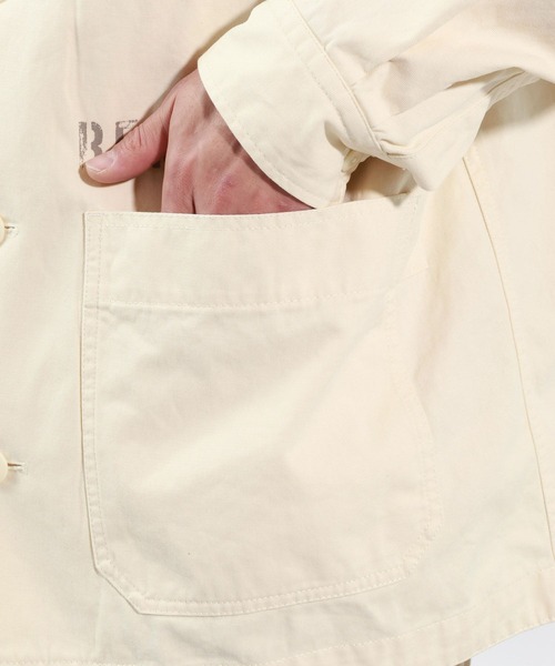 BAYFLOW(ベイフロー)の「レタリングカバーオール(カバーオール・メンズ・オフホワイト/カーキ・MEDIUM/LARGE)」の15枚目の写真