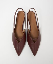 green label relaxing | ポインテッド Vカットバー スリングバックシューズ / サンダル / パンプス(その他シューズ)