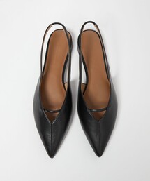 green label relaxing | ポインテッド Vカットバー スリングバックシューズ / サンダル / パンプス(その他シューズ)