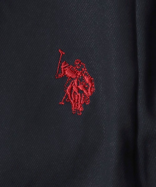 U.S. POLO ASSN.(ユーエスポロアッスン)の「U.S.POLO ASSN.(ユーエスポロアッスン)コットンツイルイージーパンツ/ワイドテーパード(チノパンツ・メンズ・ブラック/アイボリー/ベージュ・M/L)」の9枚目の写真