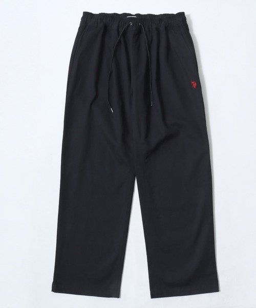 U.S. POLO ASSN.(ユーエスポロアッスン)の「U.S.POLO ASSN.(ユーエスポロアッスン)コットンツイルイージーパンツ/ワイドテーパード(チノパンツ・メンズ・ブラック/アイボリー/ベージュ・M/L)」の7枚目の写真