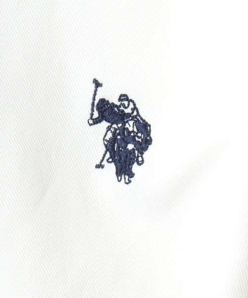 U.S. POLO ASSN.(ユーエスポロアッスン)の「U.S.POLO ASSN.(ユーエスポロアッスン)コットンツイルイージーパンツ/ワイドテーパード(チノパンツ・メンズ・ブラック/アイボリー/ベージュ・M/L)」の6枚目の写真