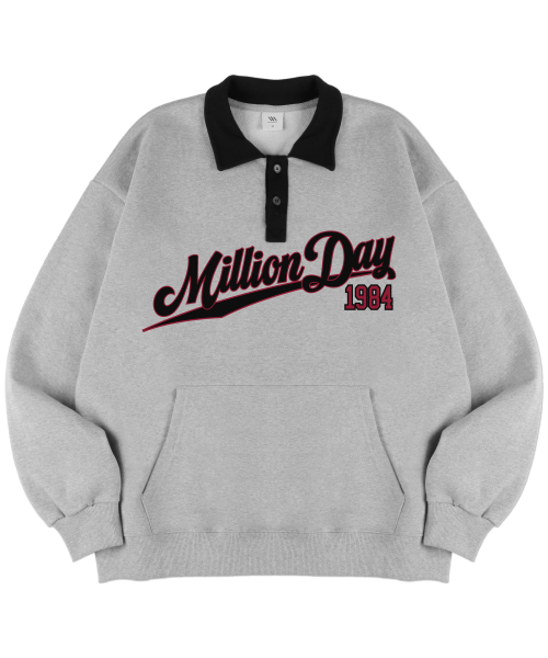 MILLION DAY(ミリオンデイ)の「1984 カラーハイライトマンツーマン(スウェット・レディース・その他・M/L)」の1枚目の写真
