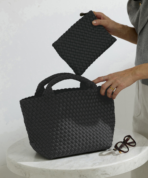 IENA(イエナ)の「NAGHEDI/ナゲディ St Barths small Tote トートバッグ SN03012LD(トートバッグ・レディース・ブラック・FREE)」の5枚目の写真