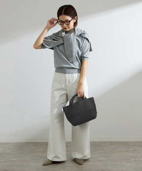 IENA(イエナ)の「NAGHEDI/ナゲディ St Barths small Tote トートバッグ SN03012LD(トートバッグ・レディース・ブラック・FREE)」の6枚目の写真