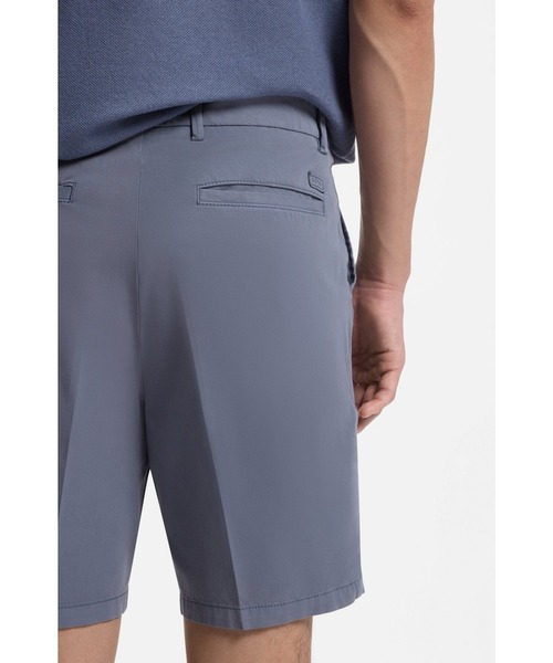 BOSS(ボス)の「モダンフィット ショートパンツ ストレッチコットンツイル(その他パンツ・メンズ・ブルー/ライトピンク・30/36/34/38/32/40)」の3枚目の写真