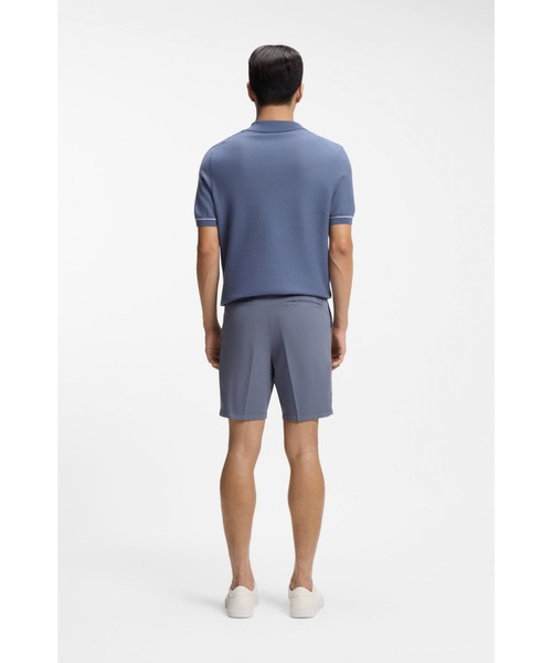 BOSS(ボス)の「モダンフィット ショートパンツ ストレッチコットンツイル(その他パンツ・メンズ・ブルー/ライトピンク・30/36/34/38/32/40)」の5枚目の写真