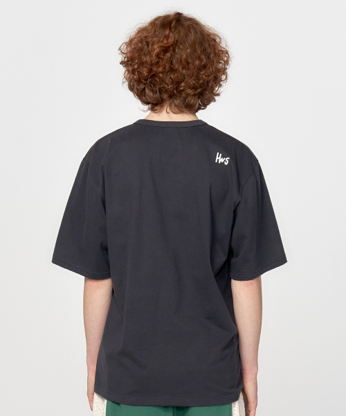 HONGWOOSUNG(ホンウソン)の「Life Is Good T-Shirt_Gray(Tシャツ/カットソー・メンズ・その他・L/S/M)」の2枚目の写真