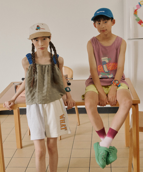 FRISE（フリゼ）の「ミドルパンツ_アイボリー_キッズ（その他パンツ・レディース・その他・110/120/130）」の2枚目の写真