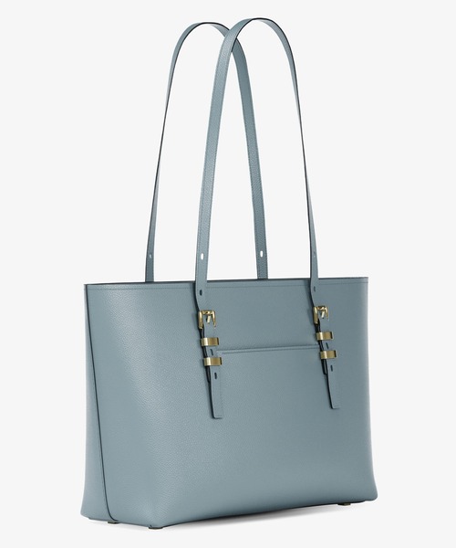 MICHAEL KORS(マイケルコース)の「QUINN ぺブルレザー トップジップ トート ミディアム(トートバッグ・レディース・ブルー系・FREE)」の5枚目の写真