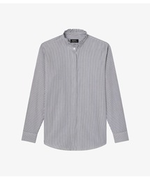 BLOUSE A COL VOLANTE
