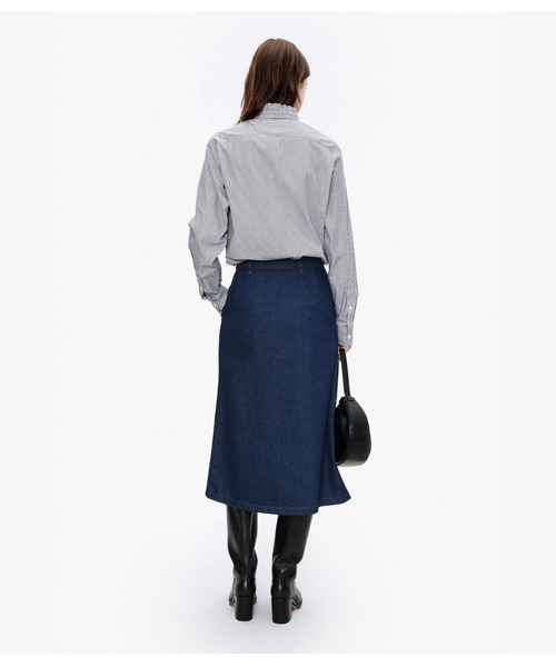 A.P.C.(アーペーセー)の「BLOUSE A COL VOLANTE(シャツ/ブラウス・レディース・ブラック系その他・38/36/34)」の3枚目の写真