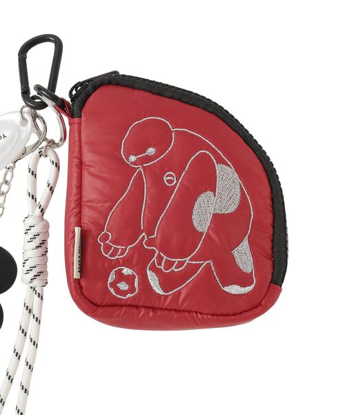 AMERICAN HOLIC（アメリカンホリック）の「【BAYMAX】パフィーポーチ（ポーチ・レディース・ホワイト/ブラック/レッド・FREE）」の11枚目の写真