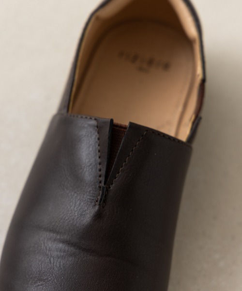 riziere（リジェール）の「フェイクレザースリッポンシューズ（スリッポン・キッズ・ブラウン/ブラック・18/17/19/21/16/22/20）」の10枚目の写真