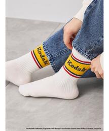 KODAK（コダック）の「【KODAK】ラインロゴソックス（ソックス/靴下）」