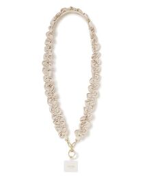 CELFORD（セルフォード）の「【プリュム】フリルスマホショルダーストラップ（スマホグッズ）」