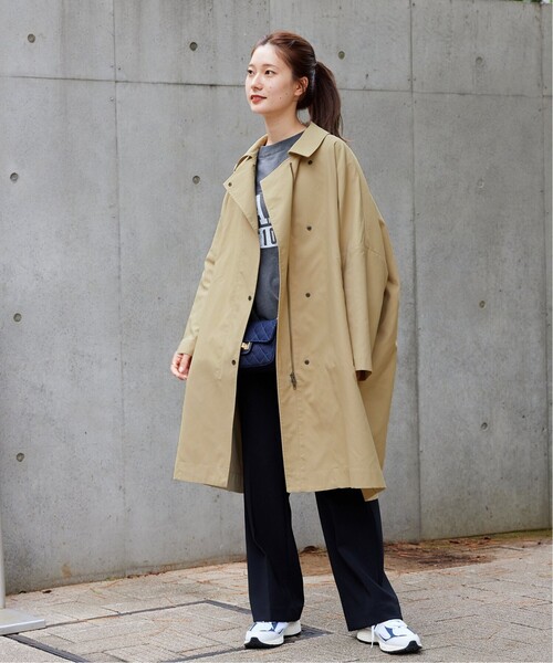 FRAMeWORK（フレームワーク）の「≪追加≫撥水ポンチョトレンチコート 2（その他アウター・レディース・ブラック/ベージュ・36/38）」の12枚目の写真