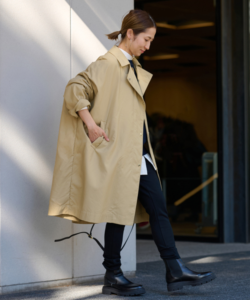 FRAMeWORK（フレームワーク）の「≪追加≫撥水ポンチョトレンチコート 2（その他アウター・レディース・ブラック/ベージュ・36/38）」の13枚目の写真