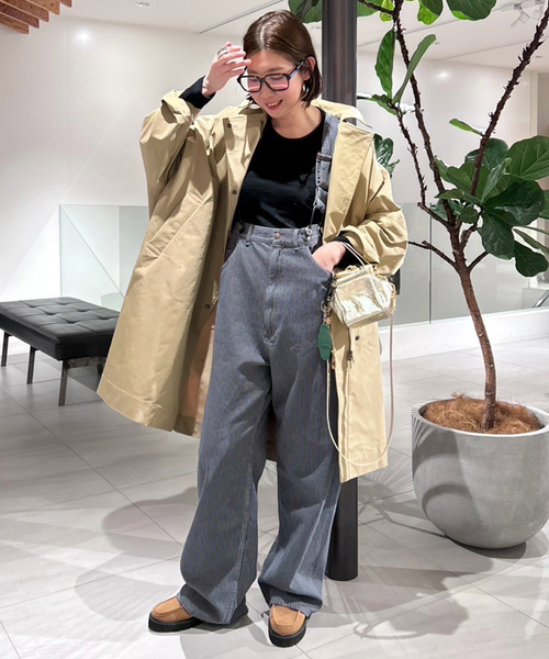 FRAMeWORK（フレームワーク）の「≪追加≫撥水ポンチョトレンチコート 2（その他アウター・レディース・ブラック/ベージュ・36/38）」の14枚目の写真