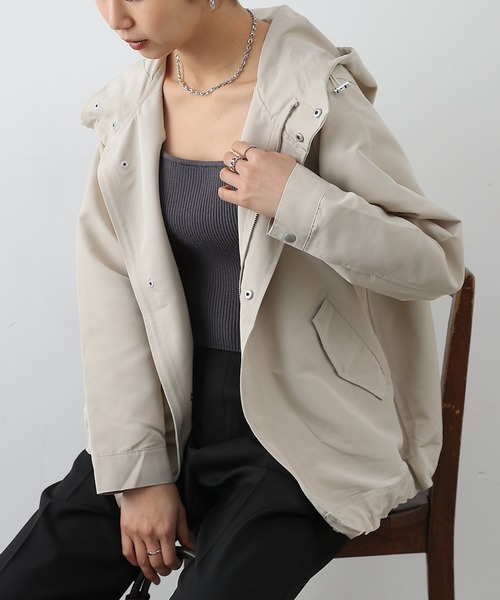 COLONY 2139（コロニートゥーワンスリーナイン）の「2機能マウンテンパーカー（マウンテンパーカー・レディース・アイボリー/ブラック・FREE）」の2枚目の写真