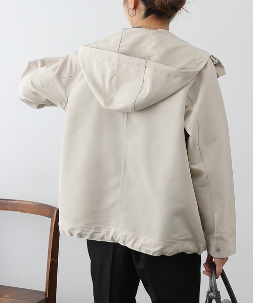 COLONY 2139（コロニートゥーワンスリーナイン）の「2機能マウンテンパーカー（マウンテンパーカー・レディース・アイボリー/ブラック・FREE）」の6枚目の写真