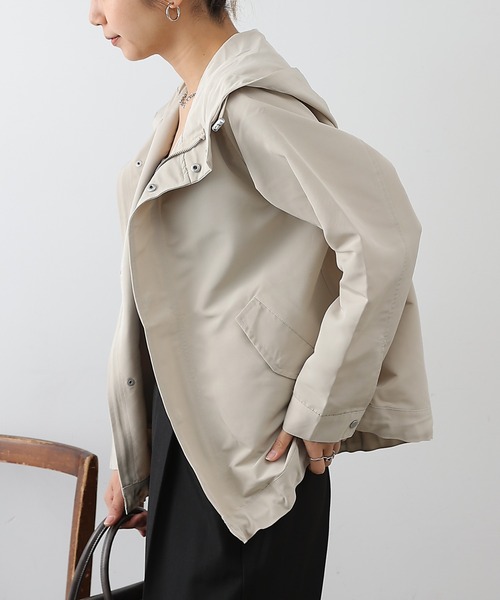 COLONY 2139（コロニートゥーワンスリーナイン）の「2機能マウンテンパーカー（マウンテンパーカー・レディース・アイボリー/ブラック・FREE）」の5枚目の写真