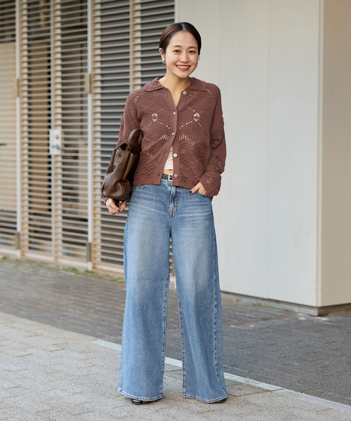 JOURNAL STANDARD(ジャーナルスタンダード)の「ネイティブジャガードシャツ(ニット/セーター・レディース・グリーン/ブラウン/アイボリー・FREE)」の5枚目の写真