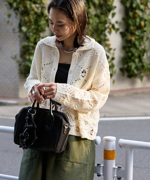 JOURNAL STANDARD(ジャーナルスタンダード)の「ネイティブジャガードシャツ(ニット/セーター・レディース・グリーン/ブラウン/アイボリー・FREE)」の10枚目の写真