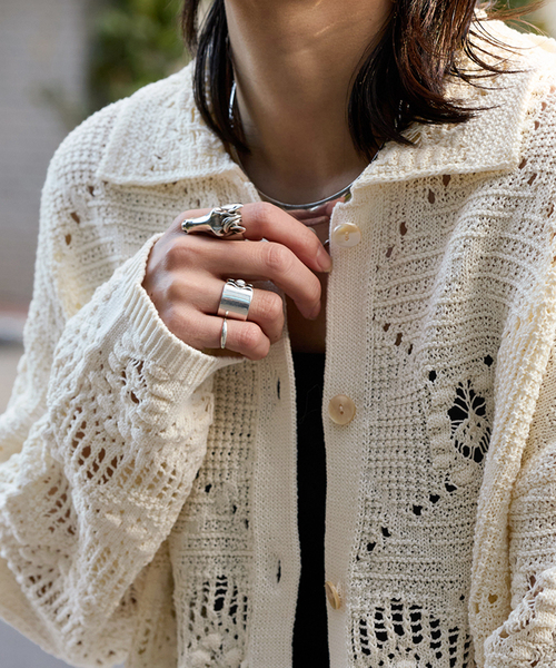 JOURNAL STANDARD(ジャーナルスタンダード)の「ネイティブジャガードシャツ(ニット/セーター・レディース・グリーン/ブラウン/アイボリー・FREE)」の12枚目の写真