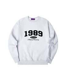 N/H DAILY CLOTHES オーバーサイズ 裏起毛 スウェット_メランジホワイト (SOM4-4NH1191)