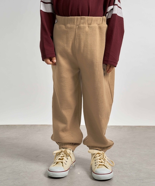 b・ROOM（ビールーム）の「【ともパン】【防汚・速乾】イージーパンツ（その他パンツ・キッズ・ブラック/チャコール/キャメル/ブルー系その他2/カーキ/ライトベージュ・130cm/100cm/120cm/90cm/110cm/140cm）」の6枚目の写真