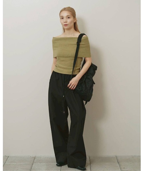 TODAYFUL(トゥデイフル)の「Easy Chino Pants(その他パンツ・レディース・バーガンディー/キナリ/ブラック・38inch/36inch)」の15枚目の写真