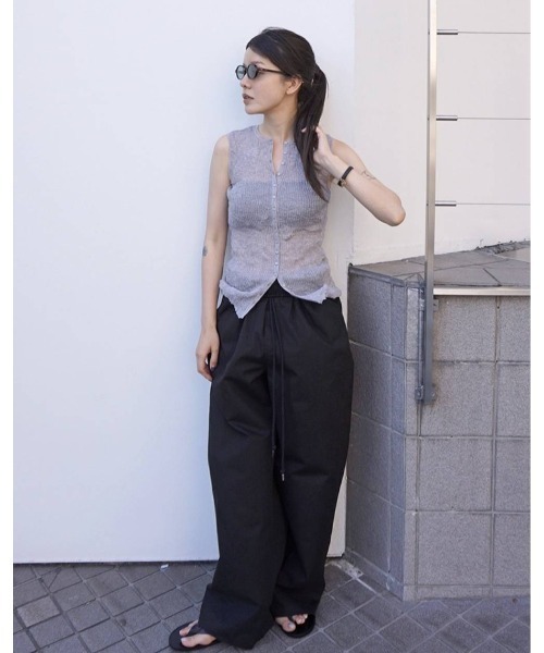TODAYFUL(トゥデイフル)の「Easy Chino Pants(その他パンツ・レディース・バーガンディー/キナリ/ブラック・38inch/36inch)」の20枚目の写真