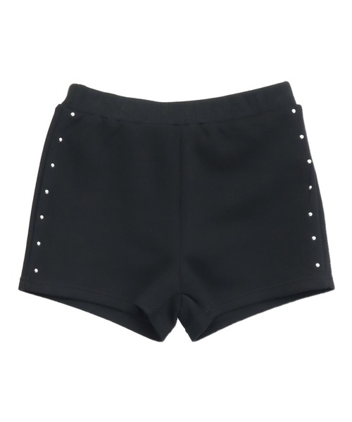 ANAP(アナップ)の「スタッズイージーショートパンツ(その他パンツ・レディース・ブラック/グレー・F)」の15枚目の写真