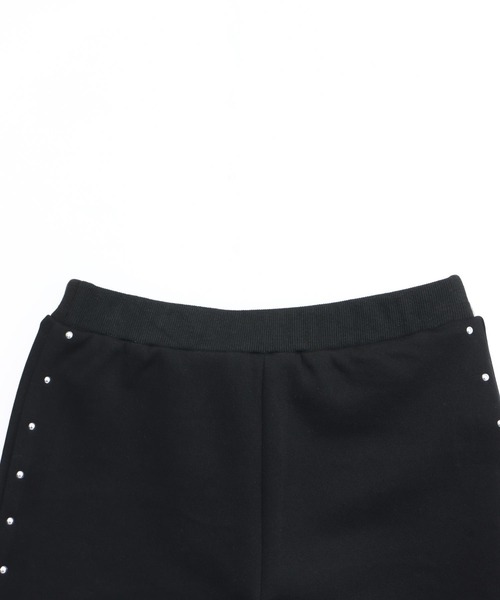 ANAP(アナップ)の「スタッズイージーショートパンツ(その他パンツ・レディース・ブラック/グレー・F)」の18枚目の写真