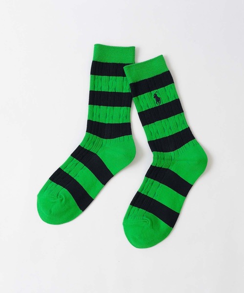 POLO RALPH LAUREN オーガニックコットン混 RUGBY CABLE クルー