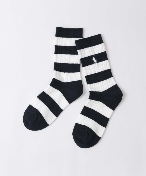 POLO RALPH LAUREN オーガニックコットン混 RUGBY CABLE クルー