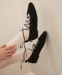 Birthday room | レースアップバレエシューズ/lace up ballet shoes(パンプス)