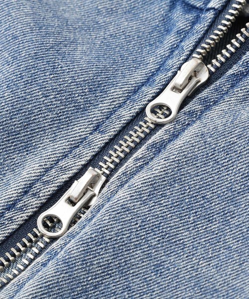 Green Parks(グリーンパークス)の「デニムペプラムジレ(ベスト・レディース・インディゴブルー/ブラック・FREE)」の19枚目の写真