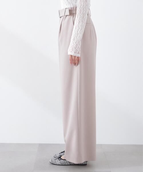 PROPORTION BODY DRESSING（プロポーションボディドレッシング）の「ベルトドッキングワイドパンツ / 1216130302（その他パンツ・レディース・ダークグレー/ベージュ・SMALL/P/S/MEDIUM）」の21枚目の写真