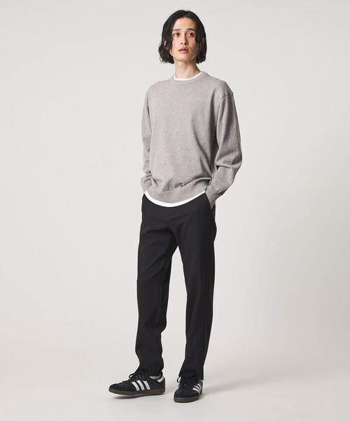 A DAY IN THE LIFE UNITED ARROWS(アデイインザライフユナイテッドアローズ)の「メランジ フェイクレイヤード ニット-ウォッシャブル-<A DAY IN THE LIFE>(ニット/セーター・メンズ・コバルトブルー/ブラック/グレー系・M/L)」の5枚目の写真