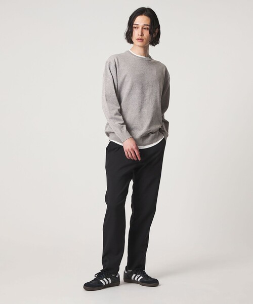 A DAY IN THE LIFE UNITED ARROWS(アデイインザライフユナイテッドアローズ)の「メランジ フェイクレイヤード ニット-ウォッシャブル-<A DAY IN THE LIFE>(ニット/セーター・メンズ・コバルトブルー/ブラック/グレー系・M/L)」の6枚目の写真