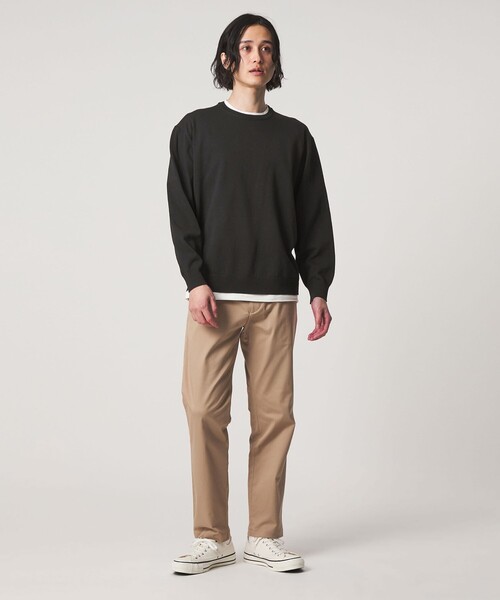 A DAY IN THE LIFE UNITED ARROWS(アデイインザライフユナイテッドアローズ)の「メランジ フェイクレイヤード ニット-ウォッシャブル-<A DAY IN THE LIFE>(ニット/セーター・メンズ・コバルトブルー/ブラック/グレー系・M/L)」の8枚目の写真