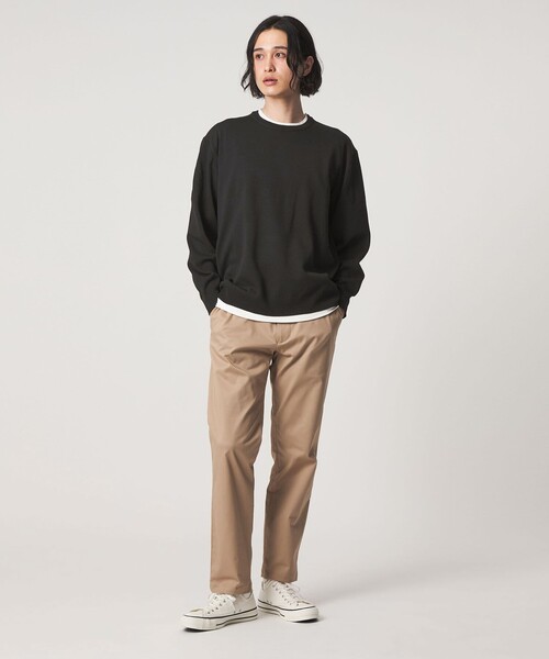 A DAY IN THE LIFE UNITED ARROWS(アデイインザライフユナイテッドアローズ)の「メランジ フェイクレイヤード ニット-ウォッシャブル-<A DAY IN THE LIFE>(ニット/セーター・メンズ・コバルトブルー/ブラック/グレー系・M/L)」の9枚目の写真