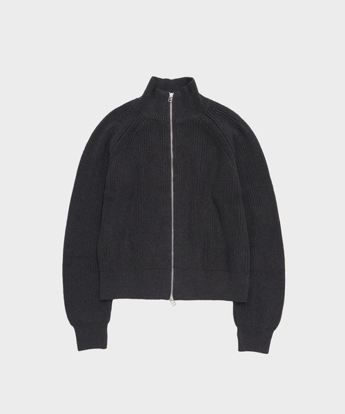 CONZ（コンズ）の「COMPACT DRIVERS KNIT/ドライバーズニット/サムホール/NVRFRGT（ニット/セーター・メンズ・レッド/ブラック/チャコールグレー・3/2/1）」の3枚目の写真