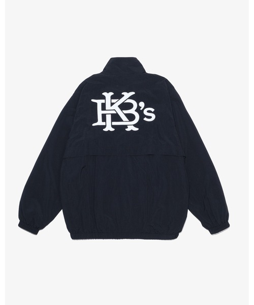 KEBOZ（ケボズ）の「EFG NYLON JACKET（ナイロンジャケット・メンズ・ブラック/ブラウン/ホワイト・M/L/XL/S/2XL）」の2枚目の写真