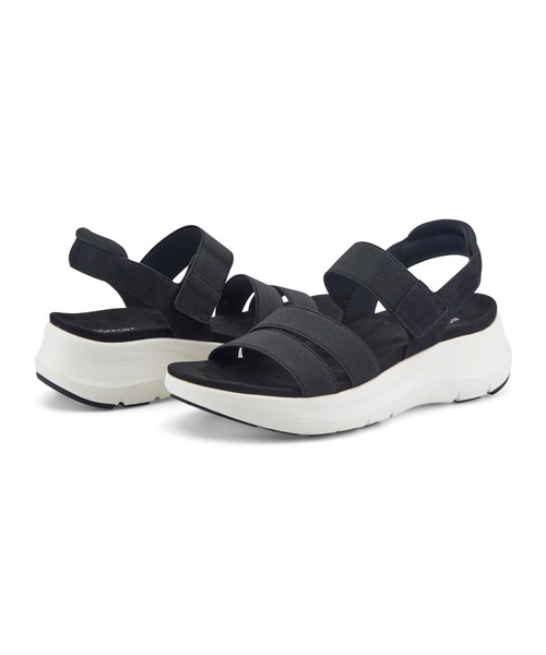 ROCKPORT(ロックポート)の「【WOMEN】QUARTZ/クオーツ ストラップサンダル(サンダル・レディース・ブラック・22.0cm/22.5cm/23.5cm/24.0cm/24.5cm/25.0cm)」の2枚目の写真