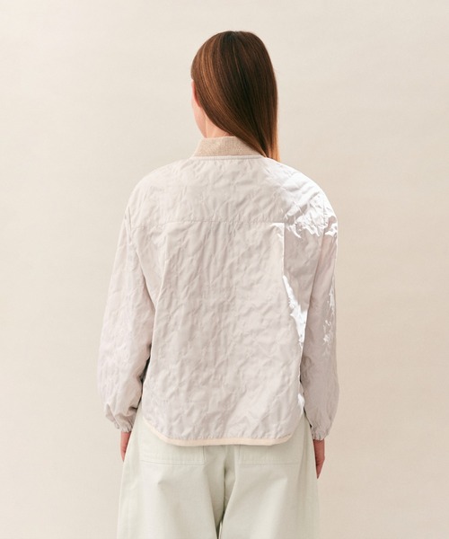 LAVENHAM(ラベンハム)の「Unwadded Bomber Jacket Womens / アンワディッド ボンバー ジャケット ウィメンズ(その他アウター・レディース・ダークブラック/オフホワイト/ブラウン・12/8/6/10)」の11枚目の写真