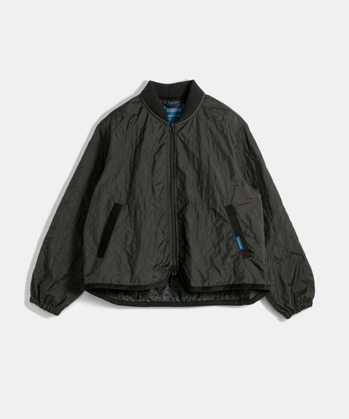 LAVENHAM(ラベンハム)の「Unwadded Bomber Jacket Womens / アンワディッド ボンバー ジャケット ウィメンズ(その他アウター・レディース・ダークブラック/オフホワイト/ブラウン・12/8/6/10)」の19枚目の写真